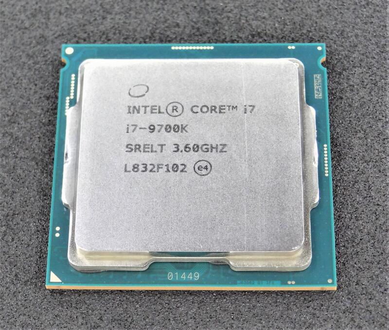 intel core i7-9700k @ 3.60ghz