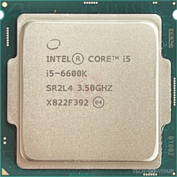 intel core i5-6600k